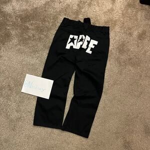 Authentic Bape 2000’s Apee Drawstring Chino Pants 28